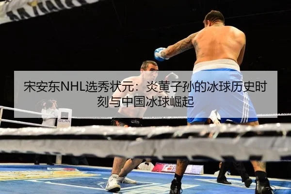 宋安东NHL选秀状元：炎黄子孙的冰球历史时刻与中国冰球崛起