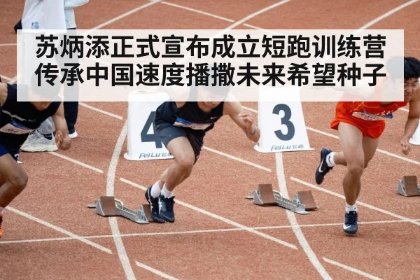 苏炳添正式宣布成立短跑训练营传承中国速度播撒未来希望种子